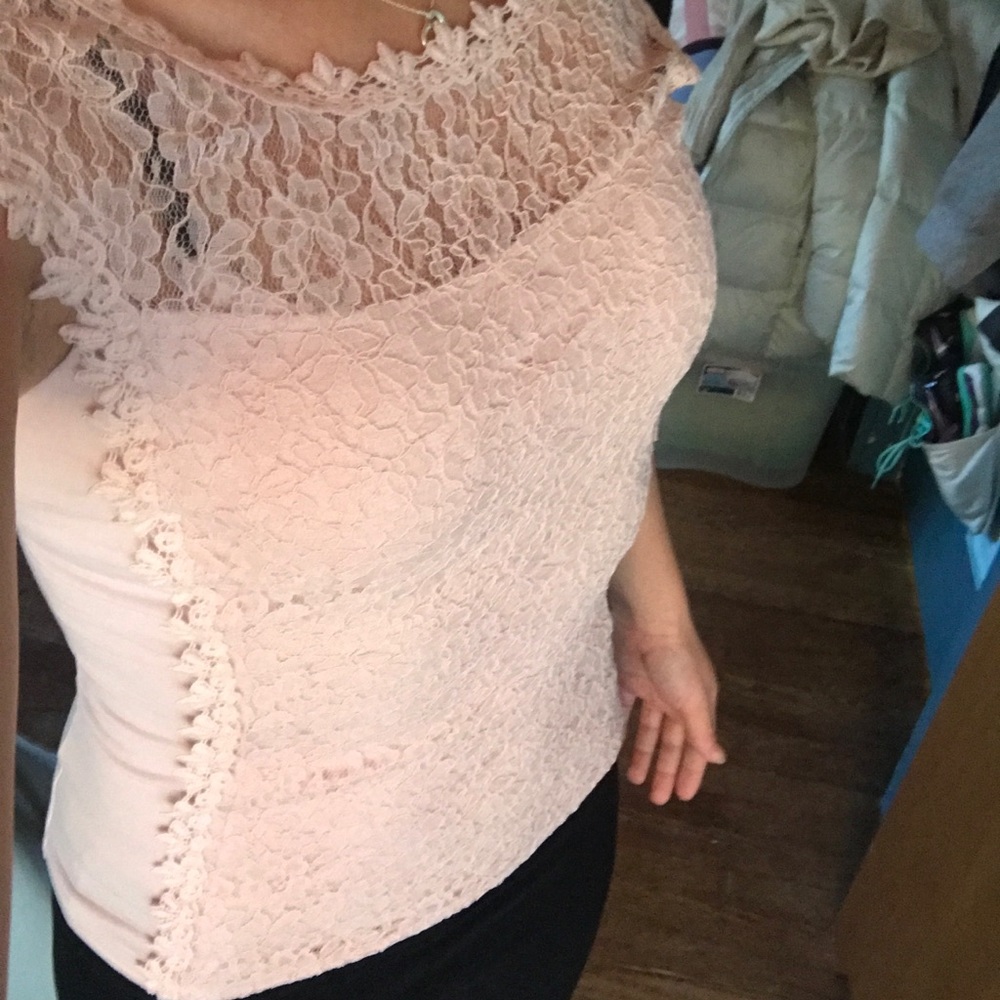 NWT baby pink express tank